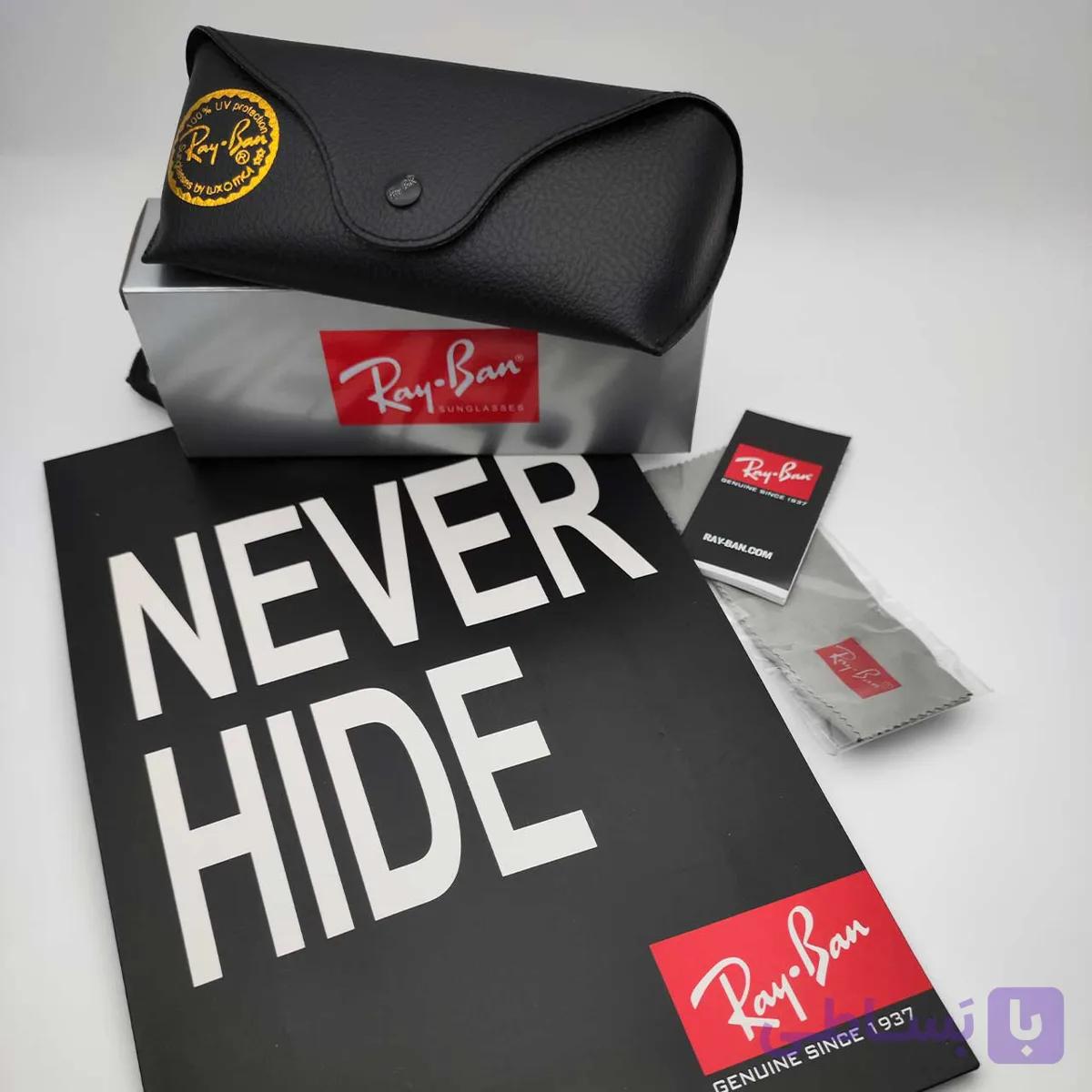 قاب عینک اورجینال ری بن Rayban Rb1 — تصویر 1
