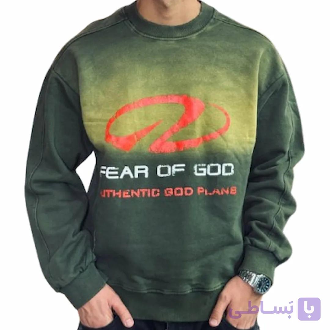 دورس مردانه سبز سنگشور fear of god کد MD847 — تصویر 1