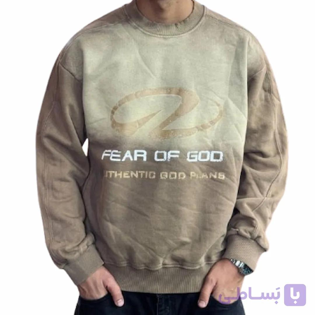 دورس مردانه کرم سنگشور fear of god کد MD847 — تصویر 1