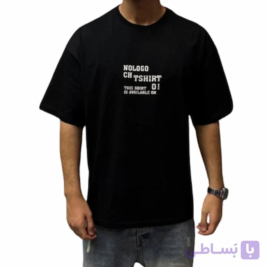 تی شرت مردانه Eee مشکی کد MT806 — تصویر 1