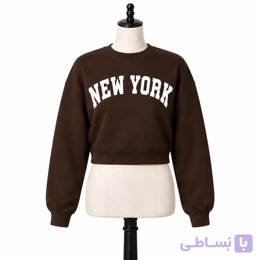کراپ دورس زنانه زرد New York کد MDC103