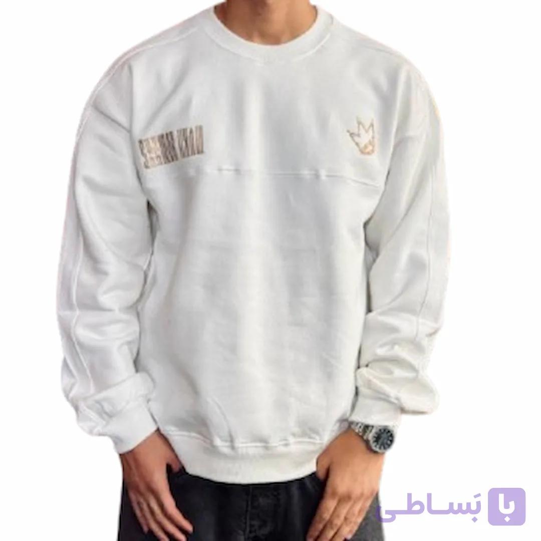 دورس مردانه سفید طرح تاج کد MD843 — تصویر 1