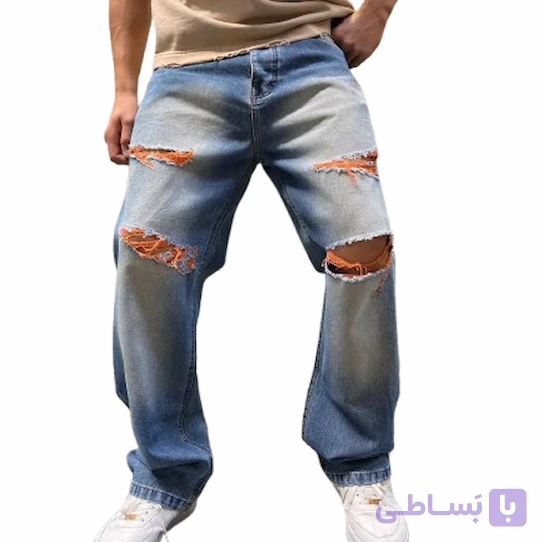 شلوار جین مردانه کد MJ206