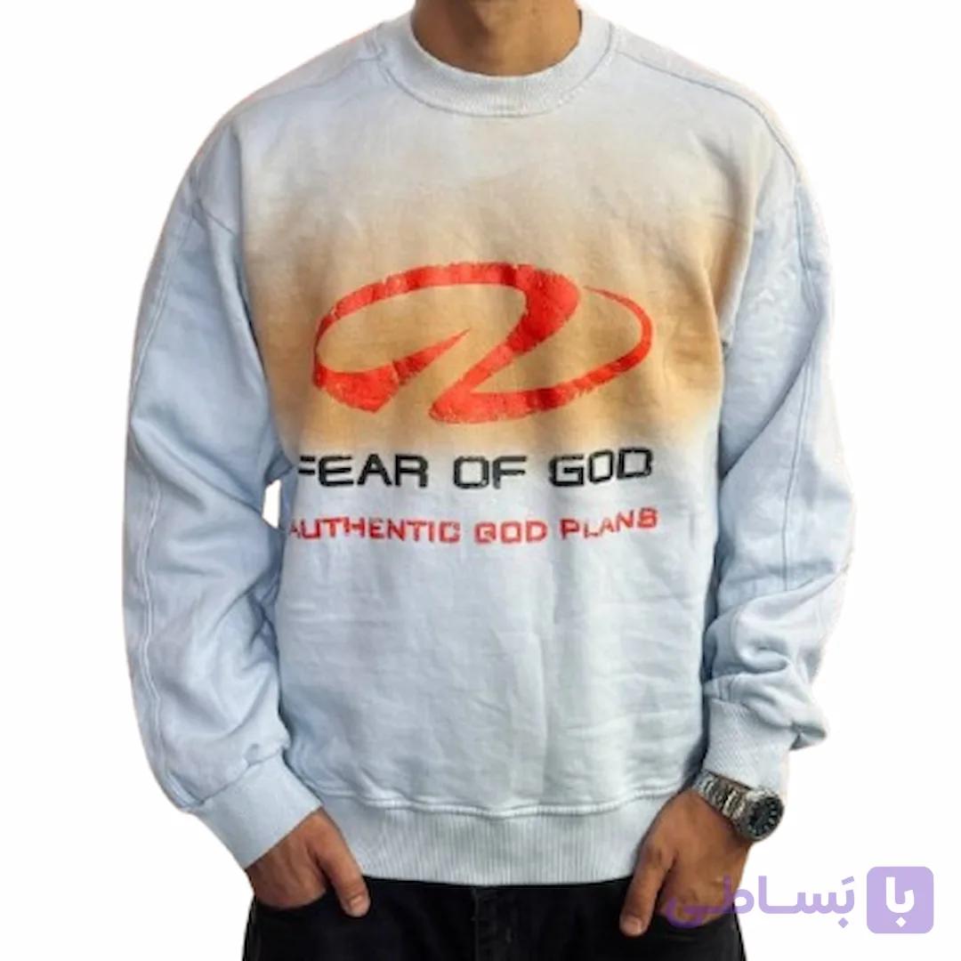 دورس مردانه سفید سنگشور fear of god کد MD847 — تصویر 1