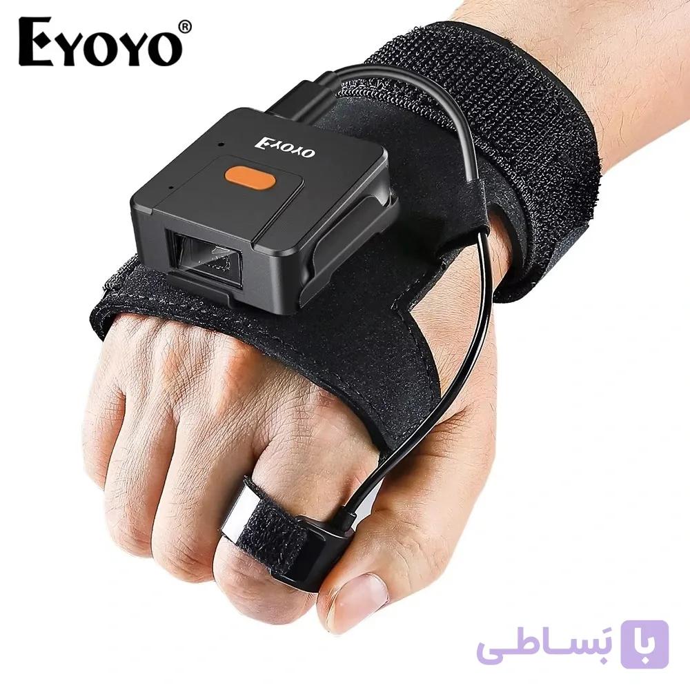بارکد خوان پوشیدنی دوبعدی مدل Eyoyo EY-027 — تصویر 1