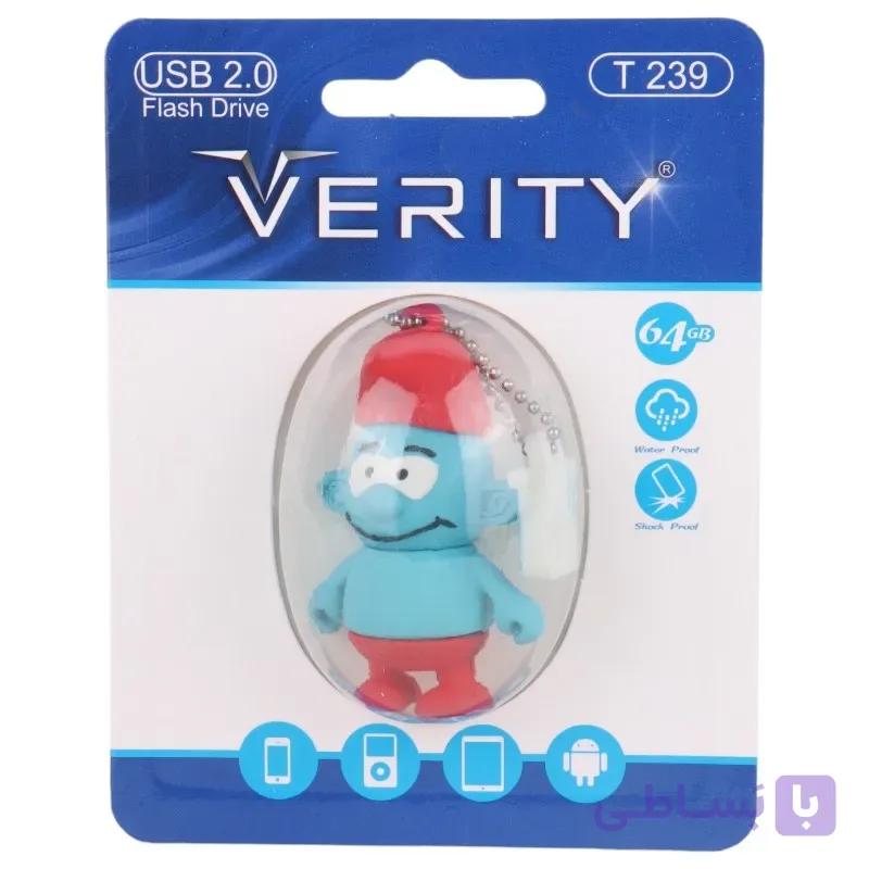 فلش عروسکی 64 گیگ وریتی Verity T239 — تصویر 1