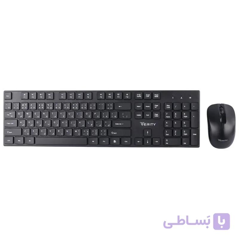 کیبورد و موس بی سیم وریتی V-KB6138W — تصویر 1