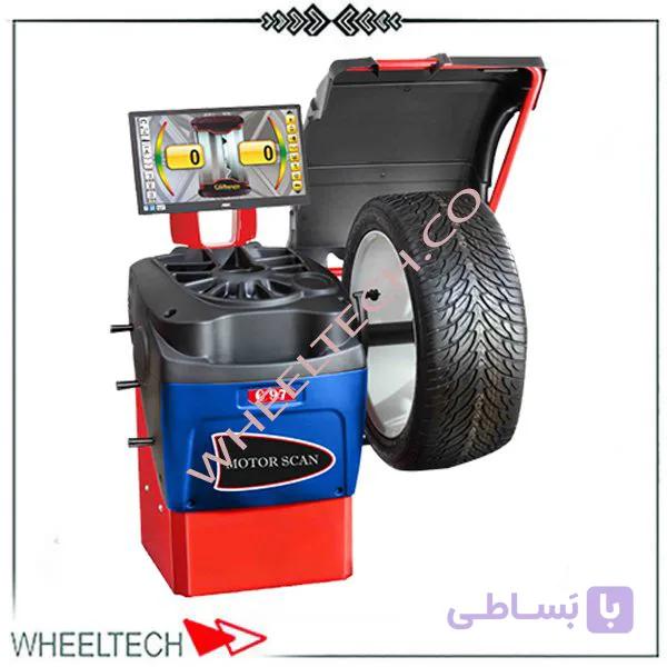 دستگاه بالانس چرخ مانیتوری موتور اسکن M97