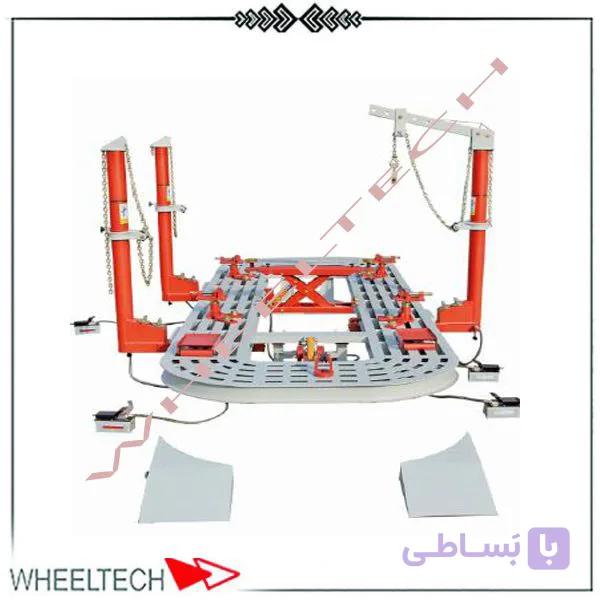دستگاه جک شاسی کشی صافکاری سه بازو — تصویر 1