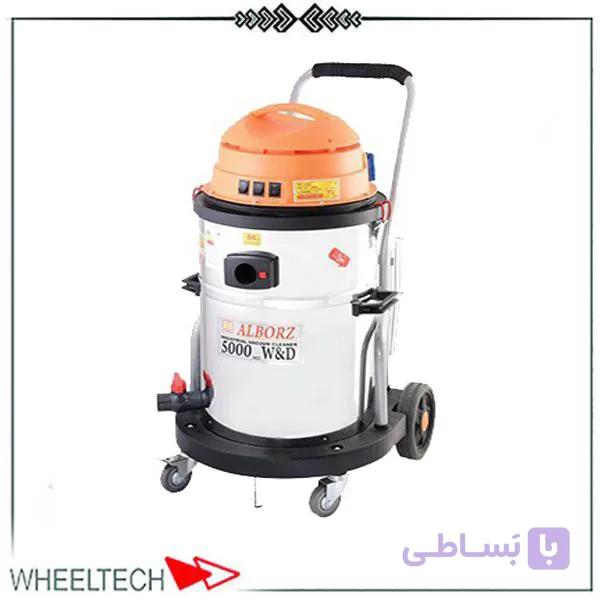 جاروبرقی سه موتوره صنعتی آب و خاک البرز مدل 5000