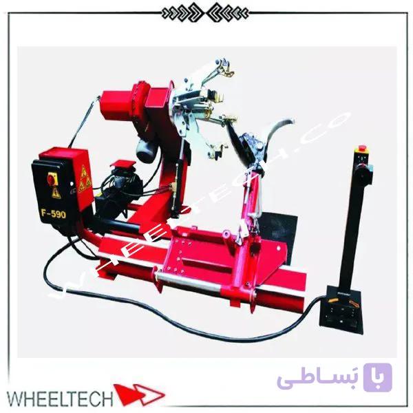 لاستیک درآر ماشین سنگین ویل تک F590 — تصویر 1