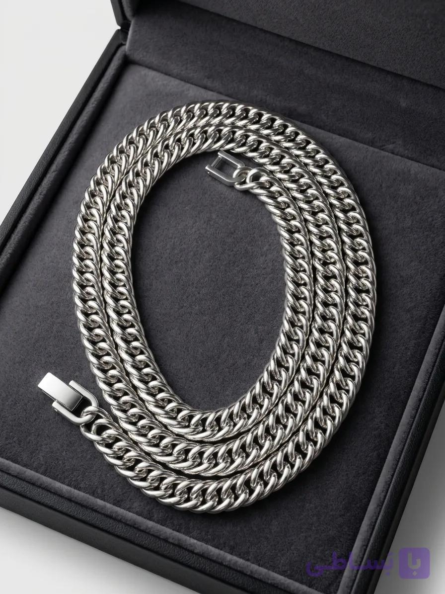 گردنبند زنجیری مردانه «تایتان» (Titan Chain)