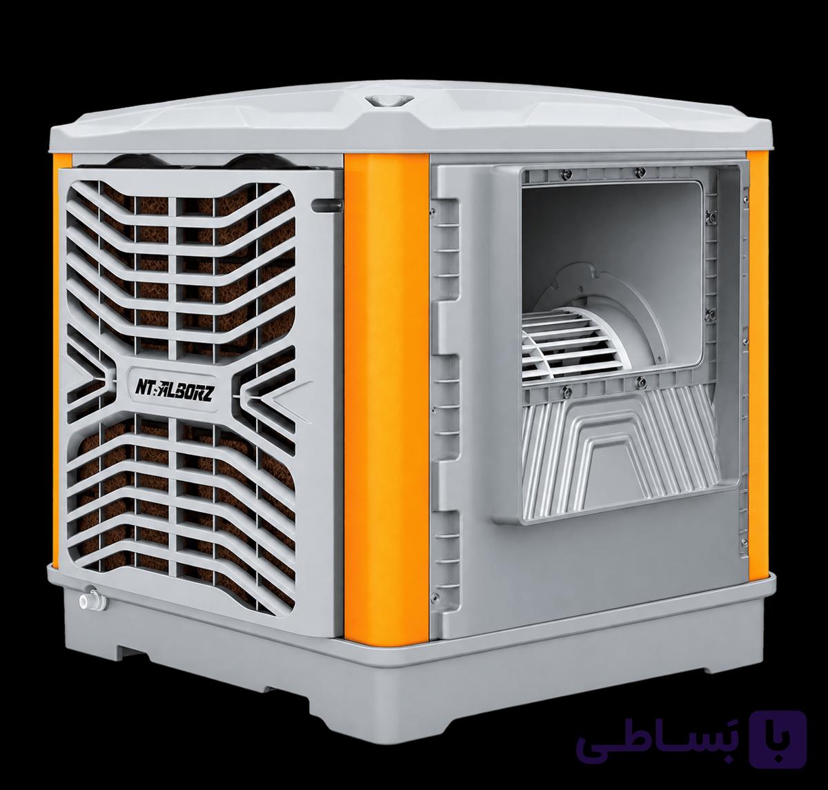 کولر سلولزی پلیمری 6500 روبروزن نیرو تهویه البرز مدل BCF-65 — تصویر 1