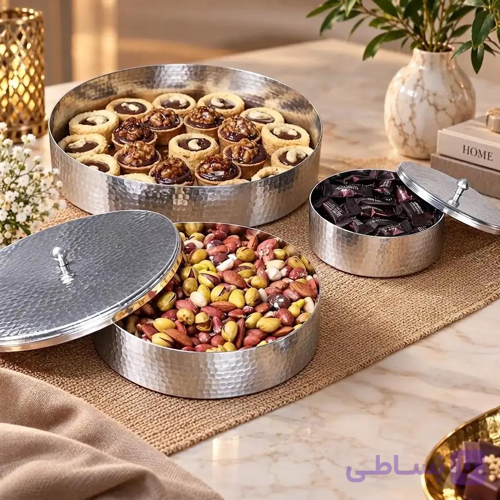 شکلات خوری مسی گیسو — تصویر 1