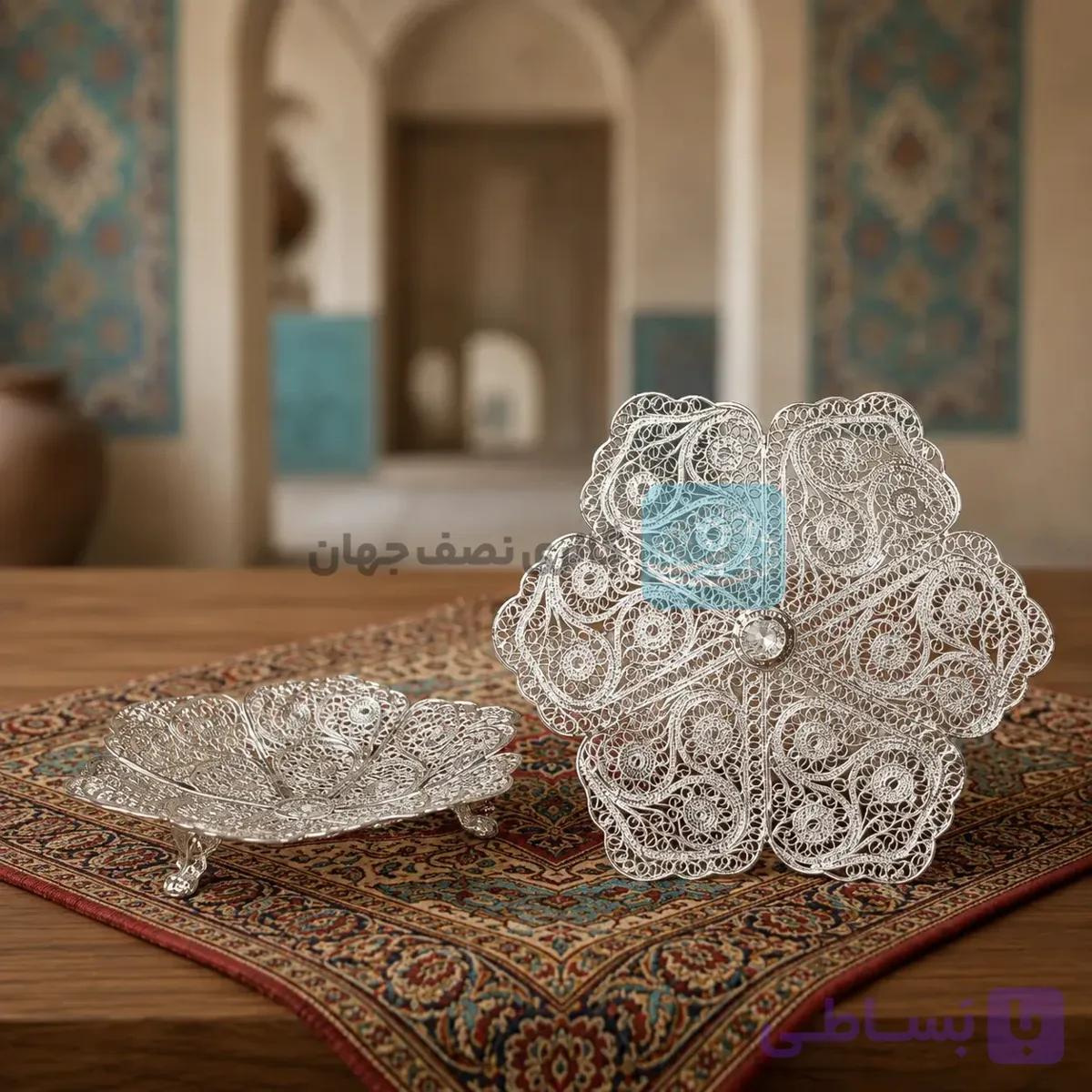 شیرینی خوری (پیش دستی) ملیله — تصویر 1