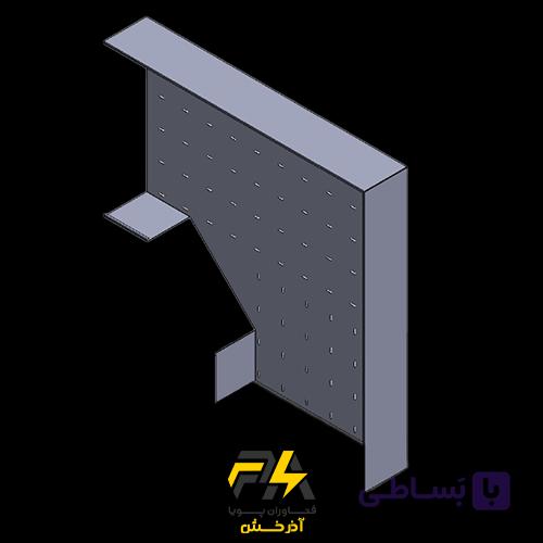 زانو افقی 90 درجه سینی کابل — تصویر 1
