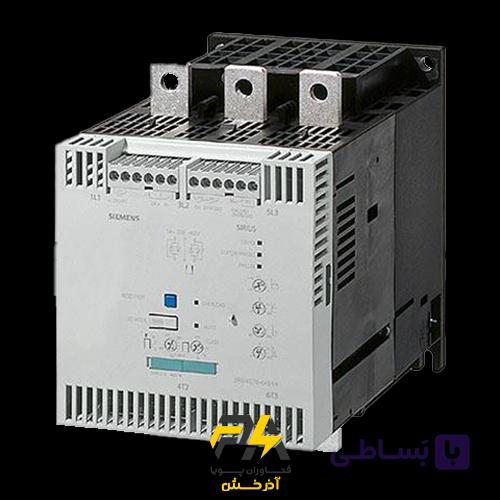 راه انداز نرم (سافت استارتر) توان 90 کیلووات SIEMENS مدل 3RW4056-6BB44