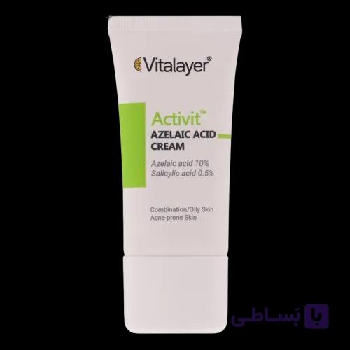 کرم ضد جوش مدل Activit حاوی 10 درصد آزلائیک اسید مناسب پوست دارای آکنه — تصویر 1