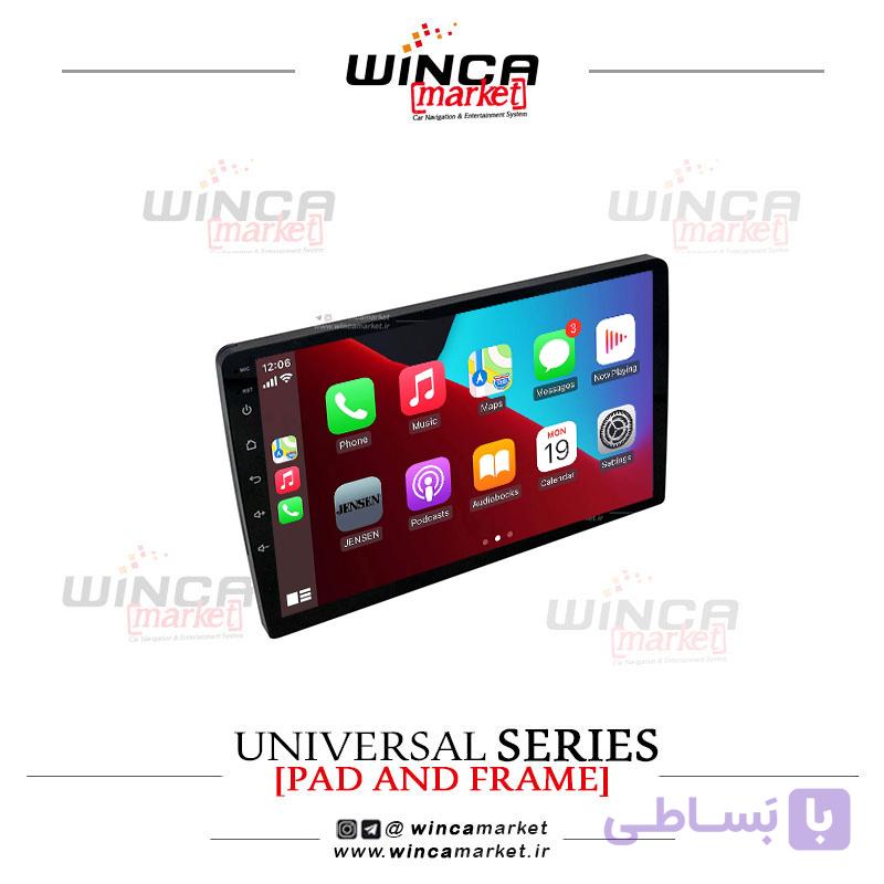 مانیتور پژو 206 اندروید سری M200 اپل کارپلی (طرح ۲۰۷) — تصویر 1