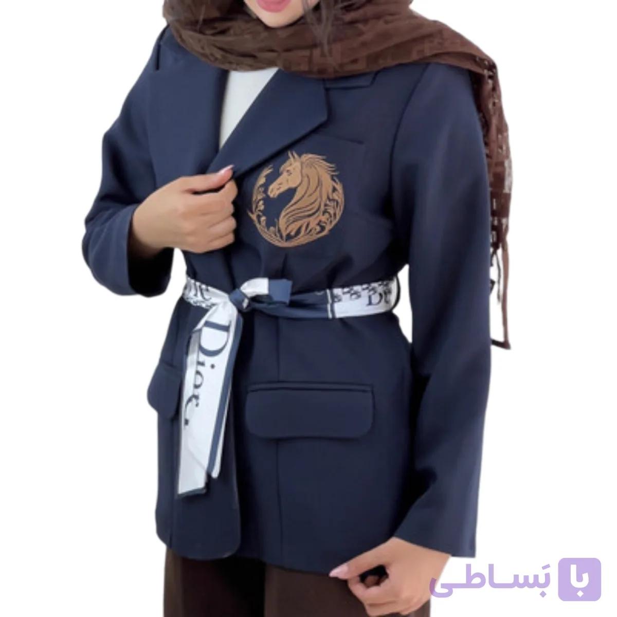 تک کت کج راه مدل گلدوزی هورس