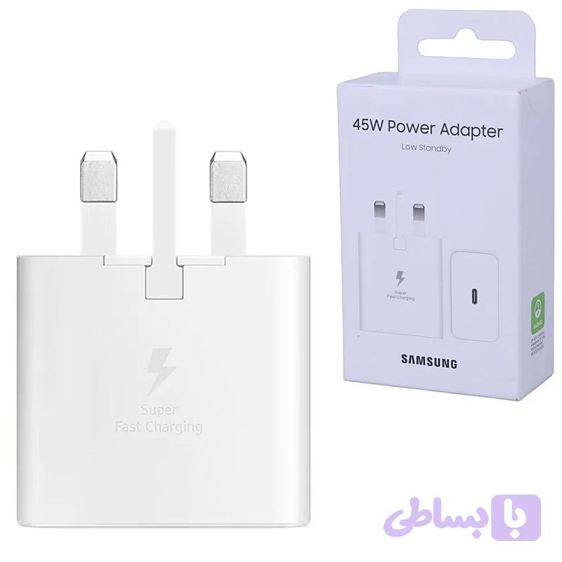 کلگی SAMSUNG 45W مدل EP-T4511 سه پین اورجینال — تصویر 1