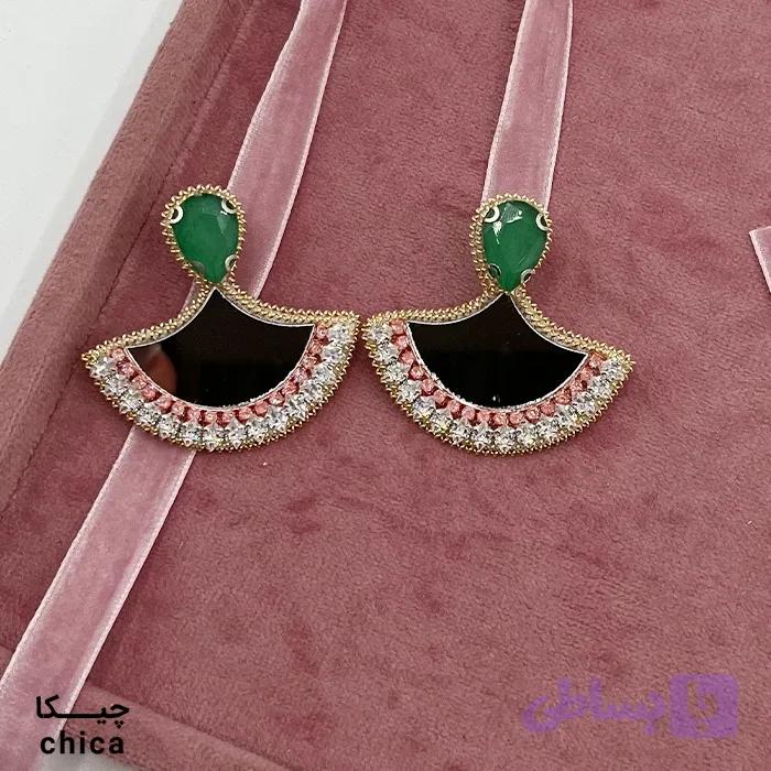 گوشواره زرآینه — تصویر 1