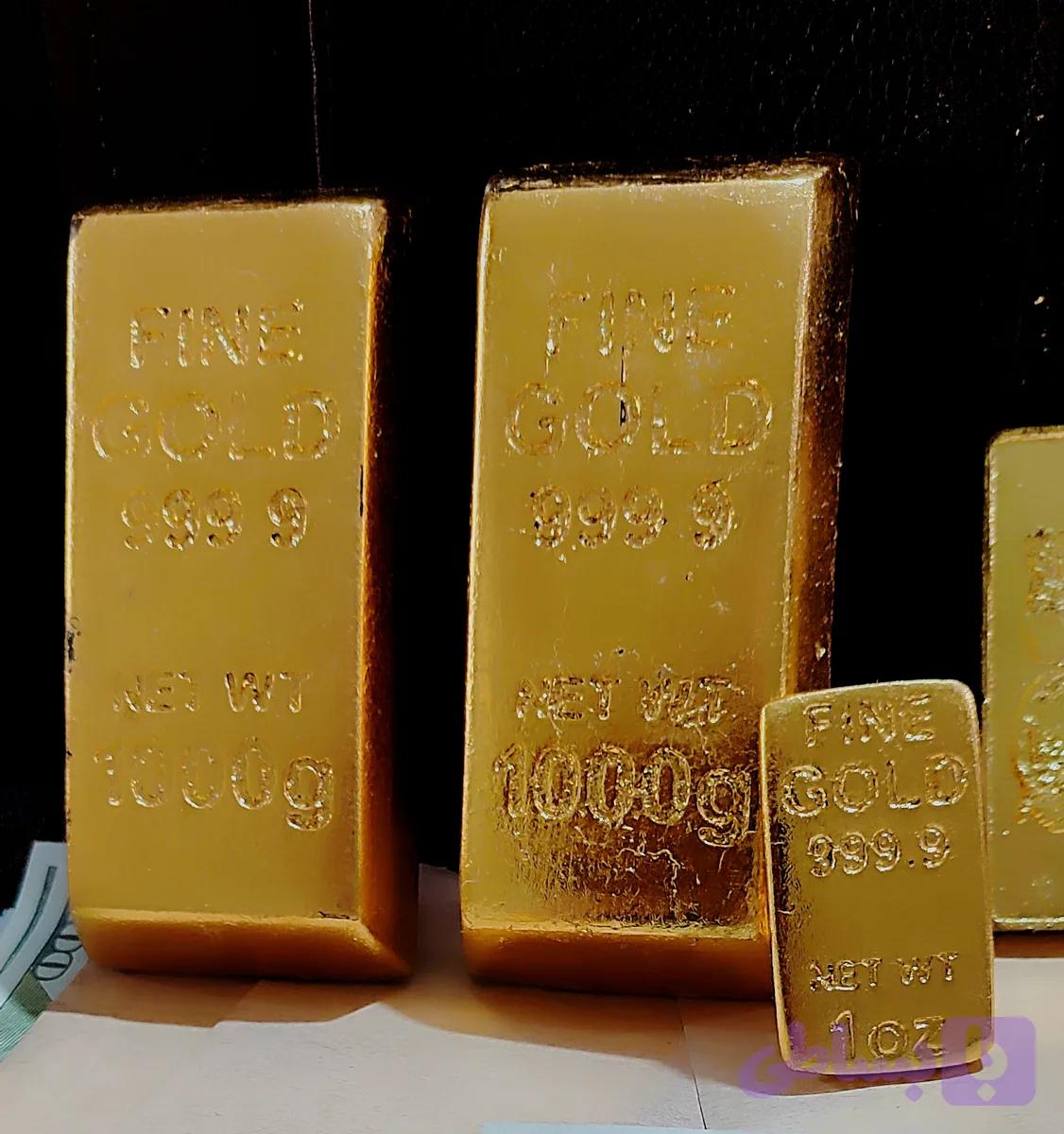 طرح شمش طلا