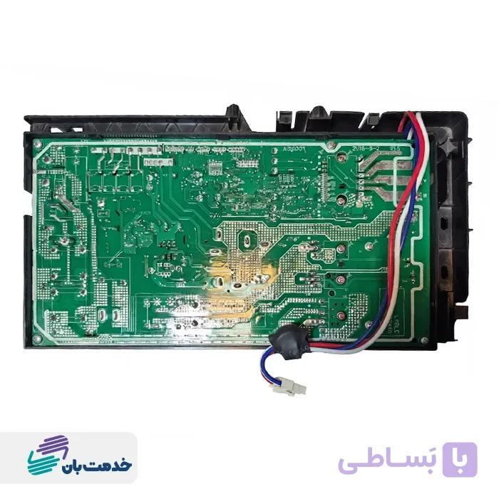 جعبه برق کامل یونیت بیرونی برد اینورتر 24 هزار کولر گازی ایران رادیاتور شرکتی (کد شرکتی 199030021) — تصویر 1