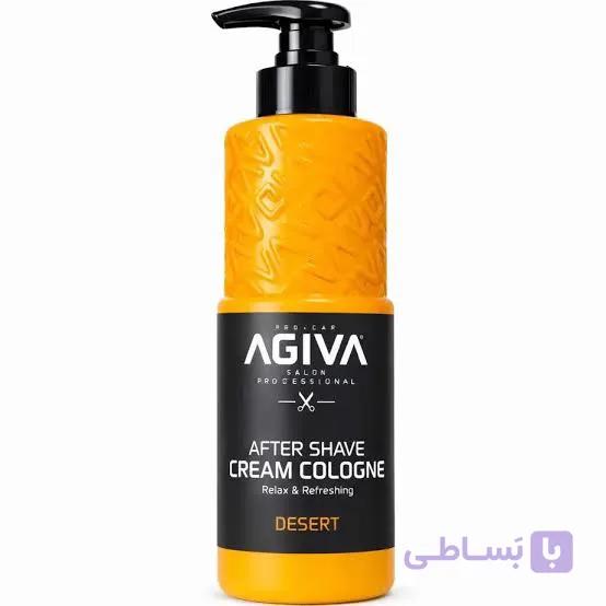 افتر شیو کرمی آگیوا سری desert مرطوب کننده پوست حجم 400 میل