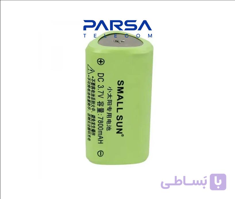 باتری لیتیوم یون قابل شارژ اسمال سان مدل سه قلو ظرفیت 7800 میلی‌آمپر ساعت، با ولتاژ 3.7 ولت کد 984478