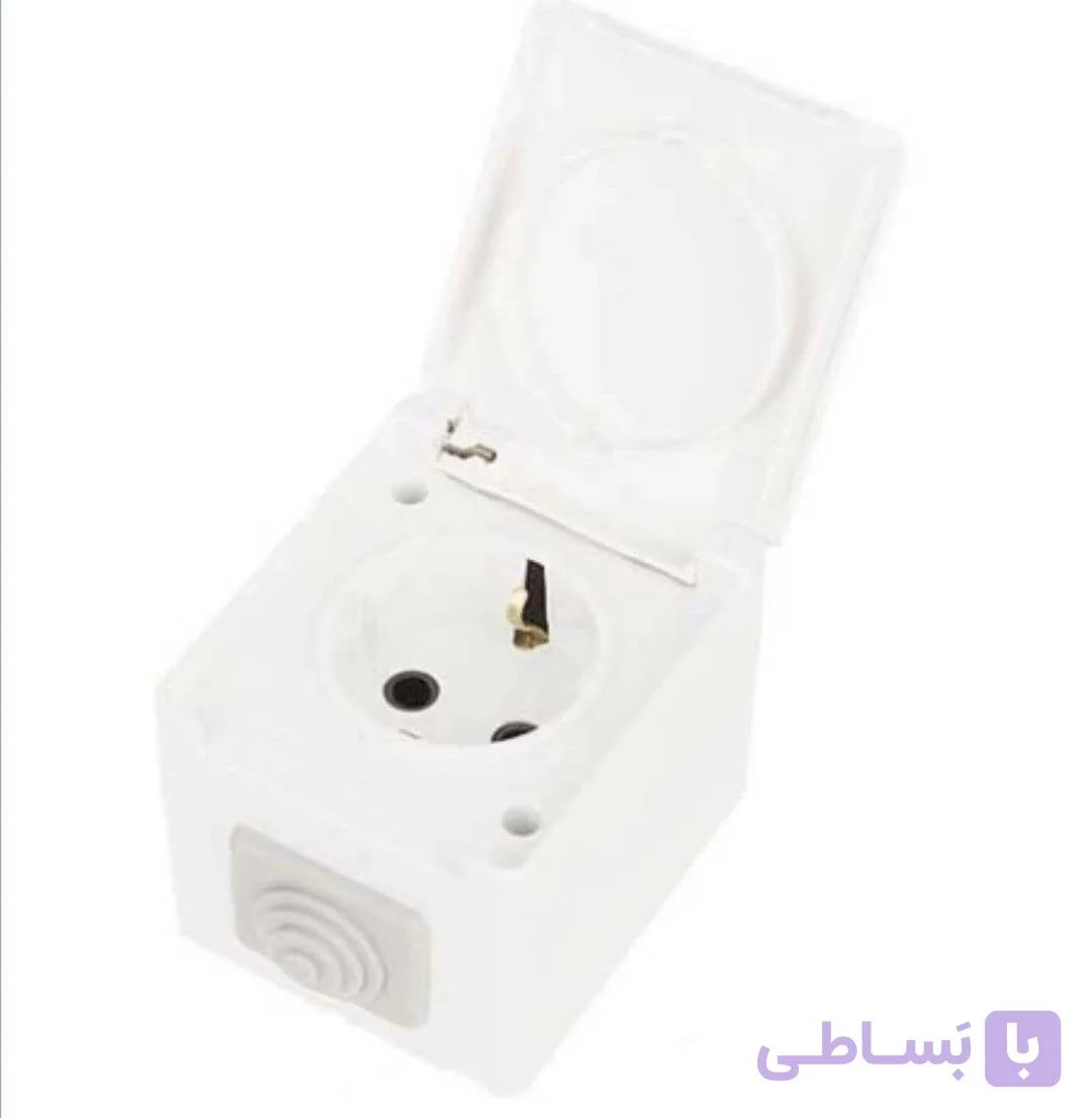 پریز روکار بارانی تیراژه مدل P52