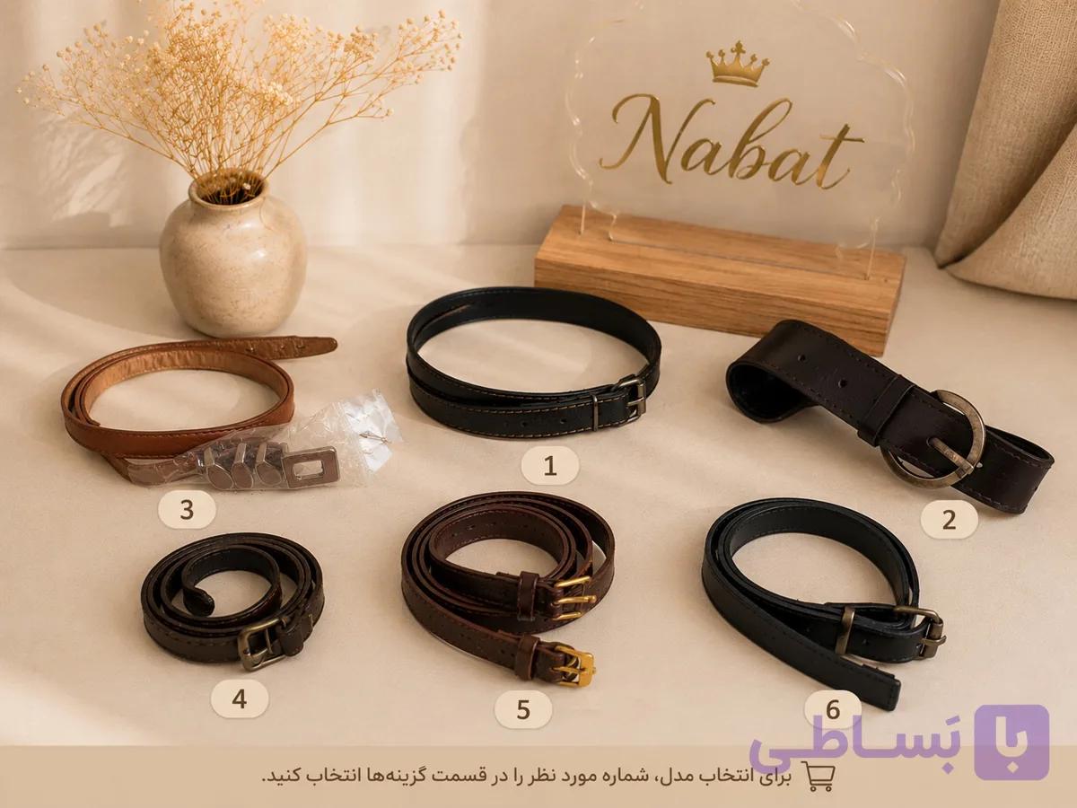 کمربند بچگانه | کمربند کودک طرح چرم مناسب ۱ تا ۷ سال — تصویر 1