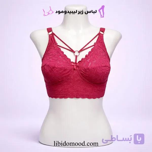 سوتین دانتل هارنس دار طرح آمریکایی برند ینیل چی — تصویر 1
