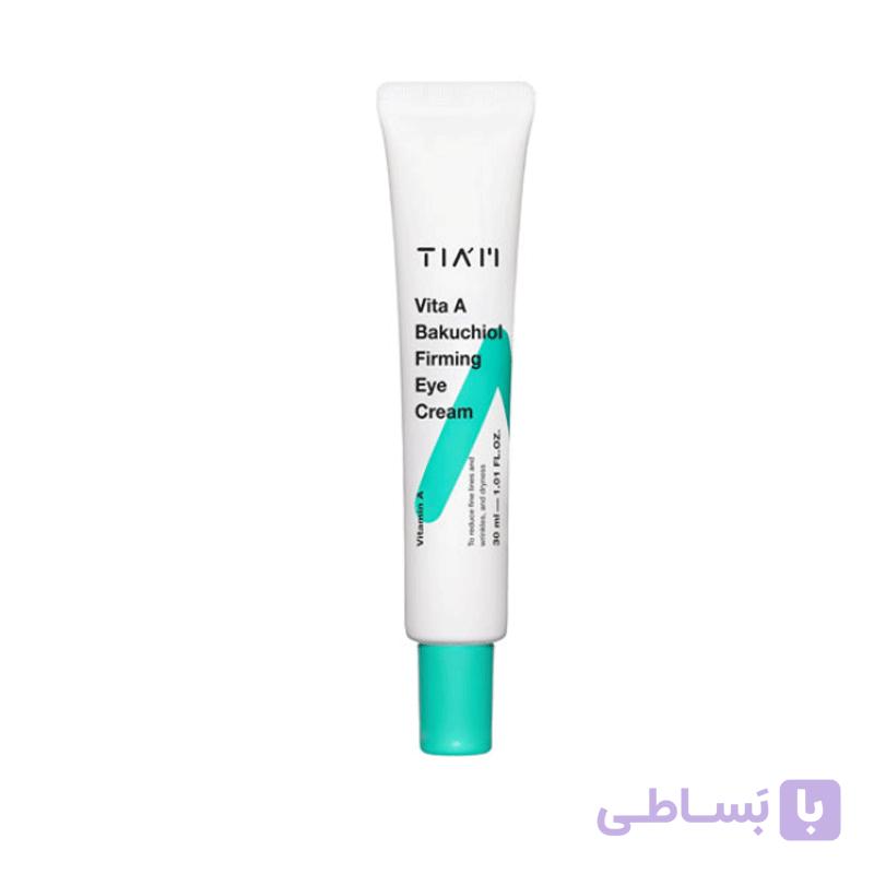 کرم دور چشم تیام مدل Bakuchiol حجم ۳۰ میلی لیتر جوانساز و سفت کننده — تصویر 1