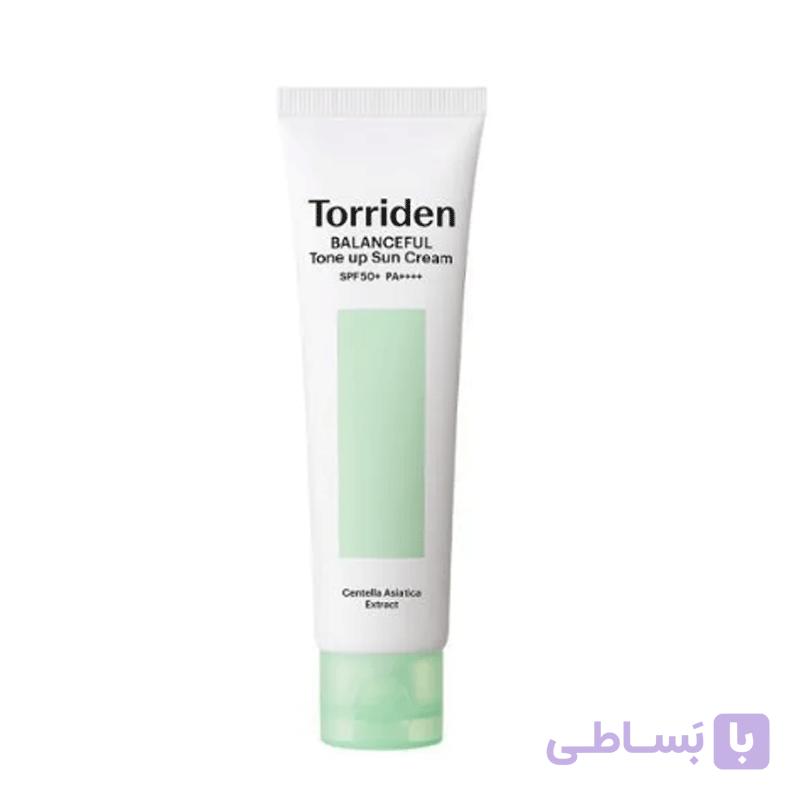 کرم ضدآفتاب تون آپ و تسکین‌دهنده توریدن TORRIDEN — تصویر 1