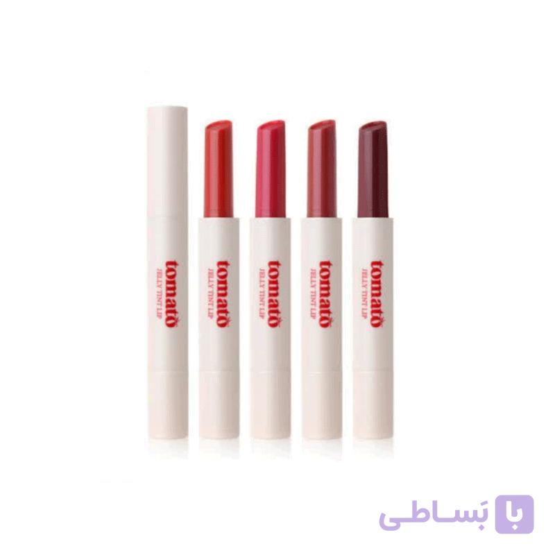 تینت /بالم لب های حجم دهنده skinfood  tomato jelly tint lip — تصویر 1