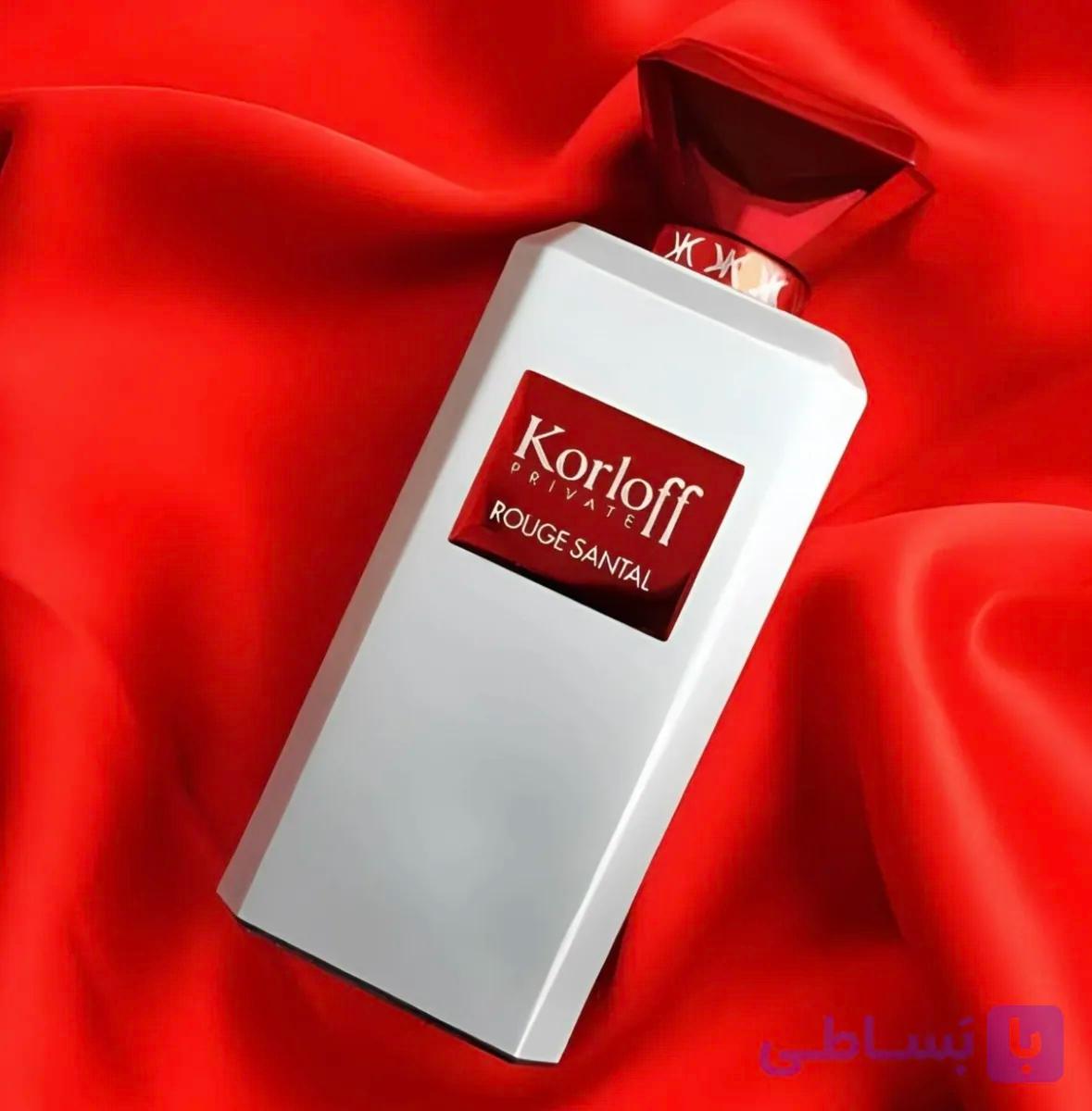 ادکلن مردانه برند کارلوف مدل رژ سانتال سایز ۸۸ میل