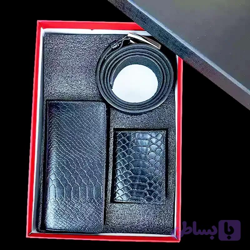 ست كمربند و كيف پول مدل نوین کد 112 — تصویر 1