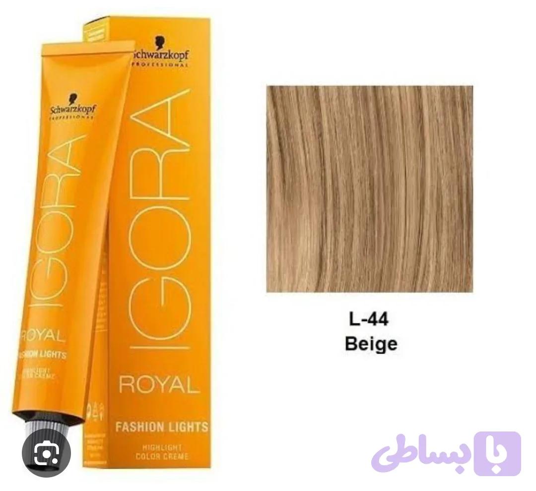 رنگ مو ایگورا بژ L44