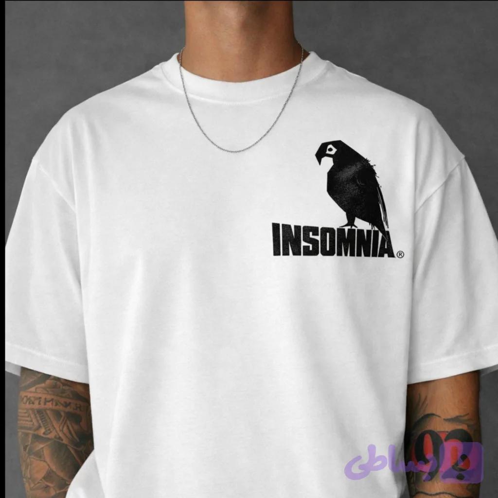 تیشرت نخ پنبه insomnia — تصویر 1