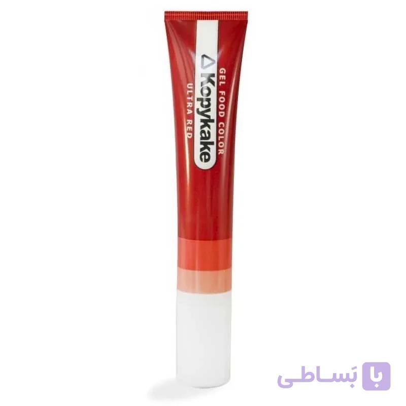 رنگ خوراکی ژله ای کپی کیک ۱۵ گرمی رنگ قرمز اولترا — تصویر 1