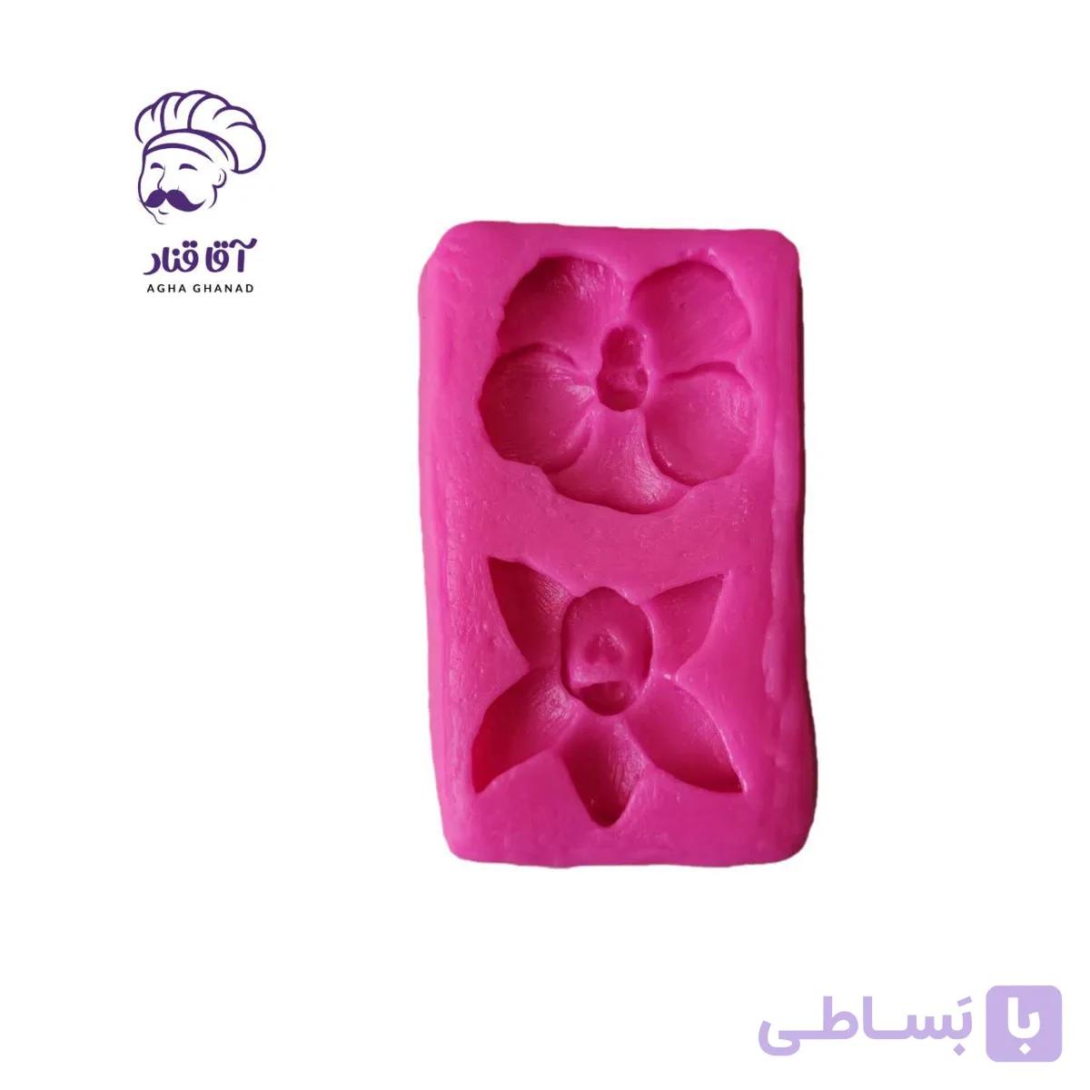 مولد سیلیکون طرح گل و برگ