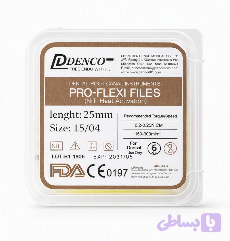 فایل روتاری درصدی دنکو مدل Pro-Flexi سایز 10 [ تیپر 4% ]