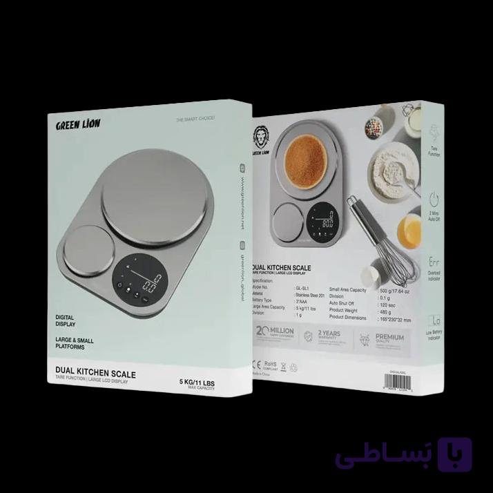 ترازو آشپزخانه دیجیتال گرین لاین Dual kitchen scale — تصویر 1