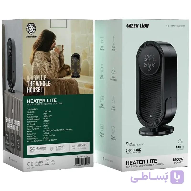 فن هیتر برقی گرین لاین مدل GHT1500 — تصویر 1