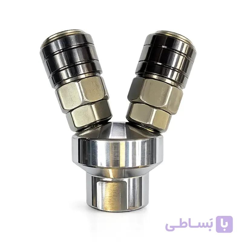 کوپلینگ دو راهی اتومات سر مشکی — تصویر 1