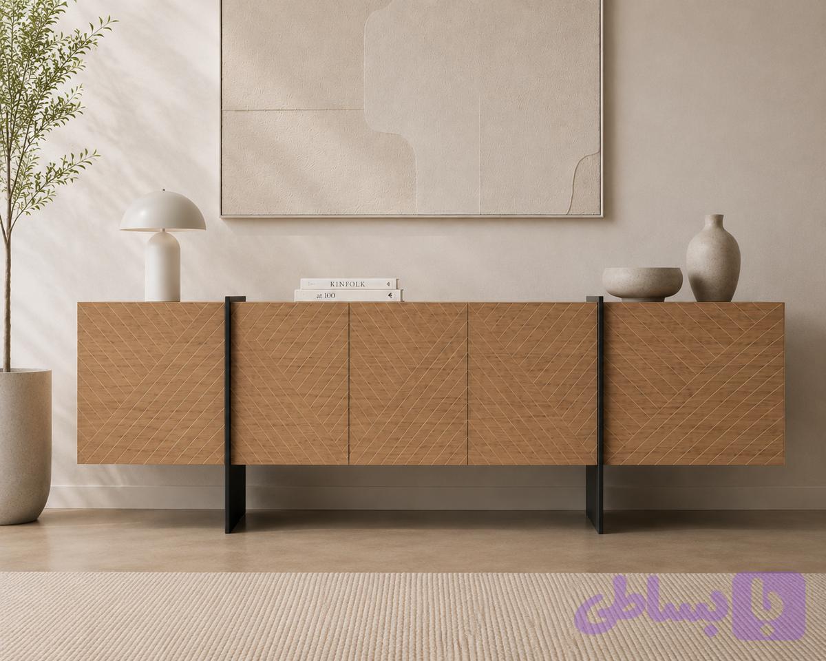 کنسول لنو آرت مدل Geo Frame پایه فلز