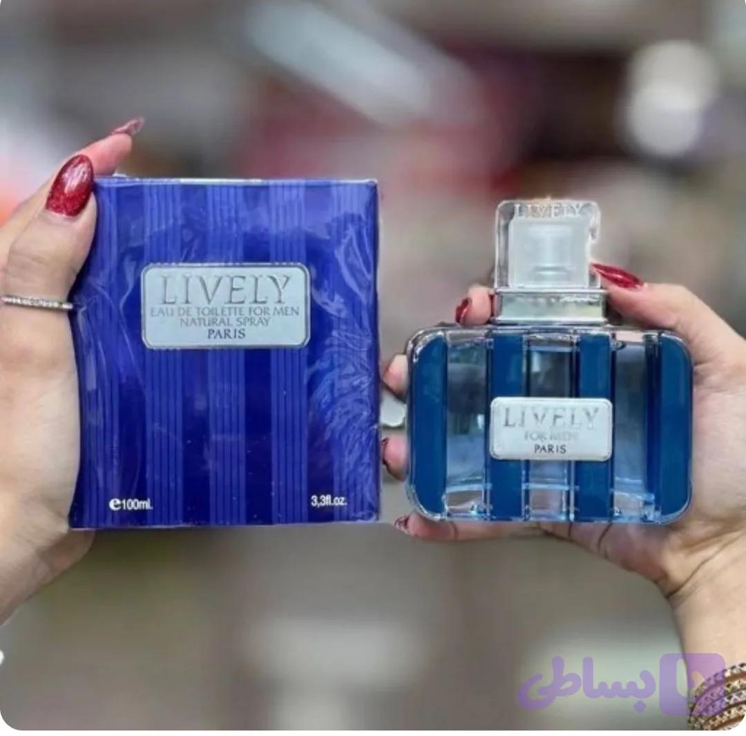 ادکلن ادو تویلت مردانه لایولی مدل Blue حجم ۱۰۰ میلی‌لیتر