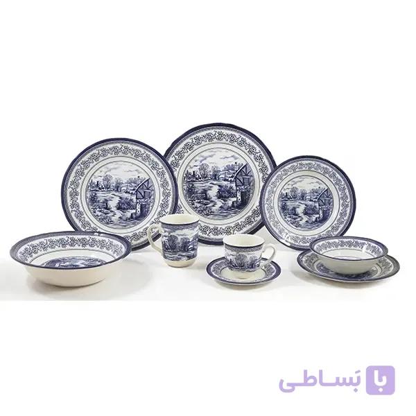 ست 6 پارچه ماگ طرح Halcyon Blue — تصویر 1