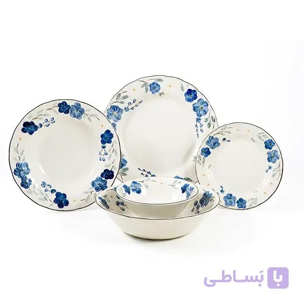 سرویس چایی خوری 15 پارچه طرح Blue Bonnet — تصویر 1